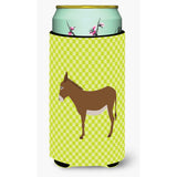 Caroline'S Treasures Cotentin Donkey Green Decorative Can Hugger, Tall Boy, Multicolor