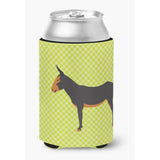 Caroline'S Treasures Catalan Donkey Green Decorative Can Hugger, Multicolor