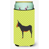 Caroline'S Treasures Catalan Donkey Green Decorative Can Hugger, Tall Boy, Multicolor