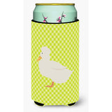 Caroline'S Treasures Crested Duck Green Decorative Can Hugger, Tall Boy, Multicolor
