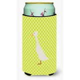 Caroline'S Treasures Bali Duck Green Decorative Can Hugger, Tall Boy, Multicolor