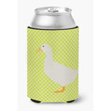 Caroline'S Treasures American Pekin Duck Green Decorative Can Hugger, Multicolor