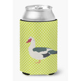 Caroline'S Treasures Muscovy Duck Green Decorative Can Hugger, Multicolor