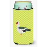 Caroline'S Treasures Muscovy Duck Green Decorative Can Hugger, Tall Boy, Multicolor