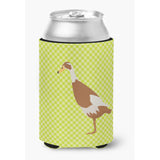 Caroline'S Treasures Indian Runner Duck Green Decorative Can Hugger, Multicolor