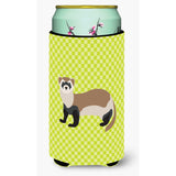 Caroline'S Treasures Ferret Green Decorative Can Hugger, Tall Boy, Multicolor