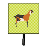 Caroline'S Treasures Anglo Nubian Goat Green Wall Hook, Small, Multicolor