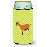 Caroline'S Treasures Oberhasli Goat Green Decorative Can Hugger, Tall Boy, Multicolor