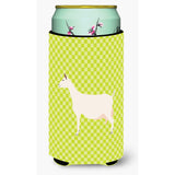 Caroline'S Treasures Saanen Goat Green Decorative Can Hugger, Tall Boy, Multicolor