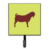 Caroline'S Treasures Kalahari Red Goat Green Wall Hook, Small, Multicolor