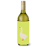 Caroline'S Treasures Embden Goose Green Decorative Bottle Hugger, 750 Ml, Multicolor