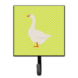 Caroline'S Treasures Embden Goose Green Wall Hook, Small, Multicolor