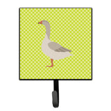 Caroline'S Treasures Steinbacher Goose Green Wall Hook, Small, Multicolor