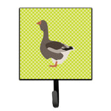 Caroline'S Treasures Toulouse Goose Green Wall Hook, Small, Multicolor