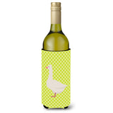 Caroline'S Treasures Roman Goose Green Decorative Bottle Hugger, 750 Ml, Multicolor
