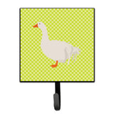 Caroline'S Treasures Sebastopol Goose Green Wall Hook, Small, Multicolor