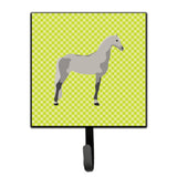Caroline'S Treasures Orlov Trotter Horse Green Wall Hook, Small, Multicolor