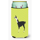 Caroline'S Treasures Llama Q' Ara Green Decorative Can Hugger, Tall Boy, Multicolor