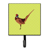 Caroline'S Treasures Ring-Necked Common Pheasant Green Wall Hook, Small, Multicolor