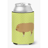 Caroline'S Treasures Hungarian Mangalica Pig Green Decorative Can Hugger, Multicolor