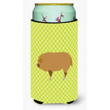 Caroline'S Treasures Hungarian Mangalica Pig Green Decorative Can Hugger, Tall Boy, Multicolor