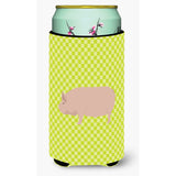 Caroline'S Treasures Welsh Pig Green Decorative Can Hugger, Tall Boy, Multicolor