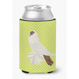 Caroline'S Treasures German Helmet Pigeon Green Decorative Can Hugger, Multicolor