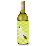 Caroline'S Treasures German Helmet Pigeon Green Decorative Bottle Hugger, 750 Ml, Multicolor