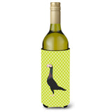 Caroline'S Treasures English Carrier Pigeon Green Decorative Bottle Hugger, 750 Ml, Multicolor