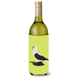 Caroline'S Treasures Saxon Fairy Swallow Pigeon Green Decorative Bottle Hugger, 750 Ml, Multicolor