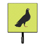 Caroline'S Treasures Budapest Highflyer Pigeon Green Wall Hook, Small, Multicolor