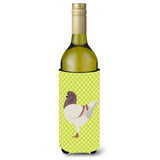 Caroline'S Treasures German Modena Pigeon Green Decorative Bottle Hugger, 750 Ml, Multicolor