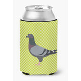 Caroline'S Treasures Racing Pigeon Green Decorative Can Hugger, Multicolor