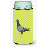 Caroline'S Treasures Racing Pigeon Green Decorative Can Hugger, Tall Boy, Multicolor