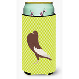 Caroline'S Treasures English Pouter Pigeon Green Decorative Can Hugger, Tall Boy, Multicolor