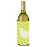 Caroline'S Treasures Texas Quail Green Decorative Bottle Hugger, 750 Ml, Multicolor