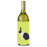 Caroline'S Treasures Dutch Rabbit Green Decorative Bottle Hugger, 750 Ml, Multicolor