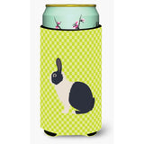 Caroline'S Treasures Dutch Rabbit Green Decorative Can Hugger, Tall Boy, Multicolor