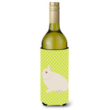 Caroline'S Treasures Hermelin Rabbit Green Decorative Bottle Hugger, 750 Ml, Multicolor