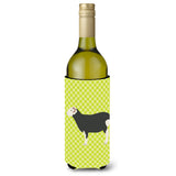 Caroline'S Treasures Herwick Sheep Green Decorative Bottle Hugger, 750 Ml, Multicolor