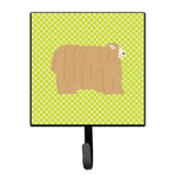 Caroline'S Treasures Lincoln Longwool Sheep Green Wall Hook, Small, Multicolor