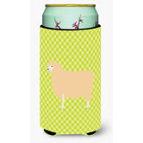 Caroline'S Treasures English Leicester Longwool Sheep Green Decorative Can Hugger, Tall Boy, Multicolor