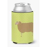 Caroline'S Treasures East Friesian Sheep Green Decorative Can Hugger, Multicolor