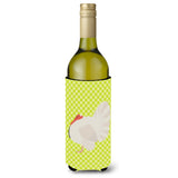 Caroline'S Treasures White Holland Turkey Green Decorative Bottle Hugger, 750 Ml, Multicolor