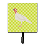 Caroline'S Treasures Beltsville Small White Turkey Hen Green Wall Hook, Multicolor