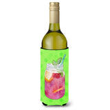 Caroline'S Treasures Mason Jar Cocktail Green Polkadot Beverage Insulator Hugger, 750 Ml, Multicolor
