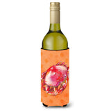Caroline'S Treasures Crab Orange Polkadot Beverage Insulator Hugger, 750 Ml, Multicolor