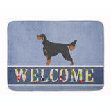 Caroline'S Treasures Gordon Setter Welcome Floor Mat, 19 X 27, Multicolor