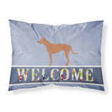 Caroline'S Treasures Rhodesian Ridgeback Welcome Pillowcase, Standard,