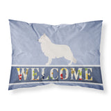 Caroline'S Treasures Berger Blanc Suisse Welcome Pillowcase, Standard,
